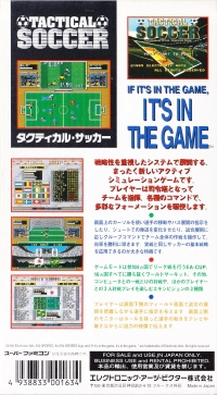 Tactical Soccer Box Art