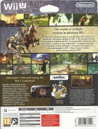 Legend of Zelda, The: Twilight Princess HD (Wolf Link amiibo) Box Art