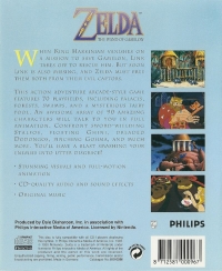 Zelda: The Wand of Gamelon Box Art