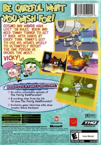 Fairly OddParents!, The: Breakin' Da Rules Box Art