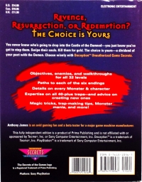 Deception Unauthorized Game Secrets Box Art