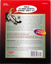 Earthworm Jim Official Game Secrets Box Art