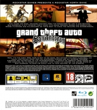 Grand Theft Auto: San Andreas Box Art