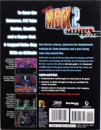 MDK 2 Ultimate Strategy Guide Box Art