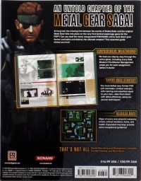 Metal Gear Solid: Portable Ops Box Art