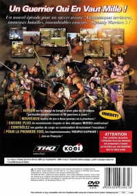 Dynasty Warriors 3 [FR] Box Art
