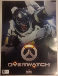 Overwatch double-sided promotional poster Box Art