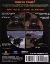 Smuggler's Run 2: Hostile Territory Official Strategy Guide Box Art