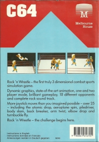 Rock 'n Wrestle Box Art