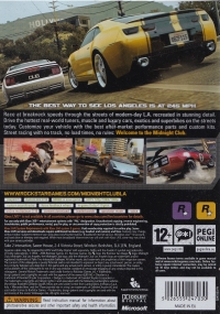 Midnight Club: Los Angeles Box Art