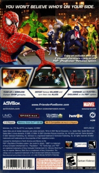 Spider-Man: Friend or Foe Box Art