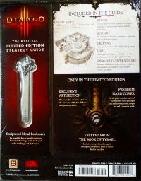 Diablo III - Limited Edition (9780744015133) Box Art