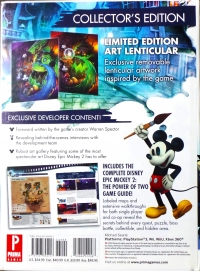 Disney Epic Mickey 2: The Power of Two - Collector's Edition Box Art