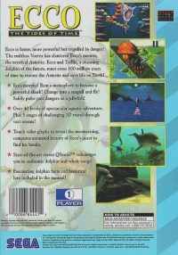 Ecco: The Tides of Time Box Art