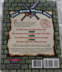 Prima's King's Field II Unauthorized Game Secrets Box Art