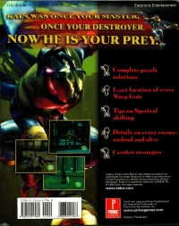 Legacy of Kain: Soul Reaver - Prima's Official Strategy Guide Box Art