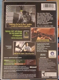 Tom Clancy's Splinter Cell - Best of Platinum Hits Box Art