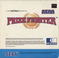 Prize Fighter (sleeve) Box Art
