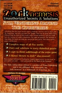 Zork Nemesis Unauthorized Secrets & Solutions Box Art