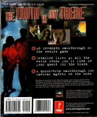 X-Files Game, The - Prima's Official Strategy Guide Box Art