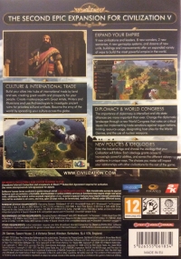 Sid Meier's Civilization V: Brave New World Box Art