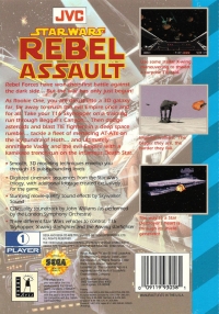 Star Wars: Rebel Assault (JVC) Box Art