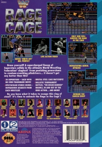 WWF Rage in the Cage Box Art
