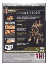 Conflict: Desert Storm - Platinum [UK] Box Art
