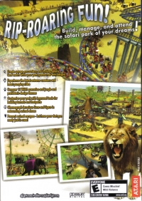 Rollercoaster Tycoon 3: Wild! Box Art