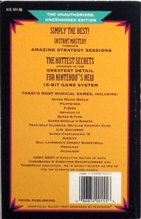 Super NES Games Secrets Box Art