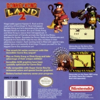 Donkey Kong Land 2 - Players Choice Box Art
