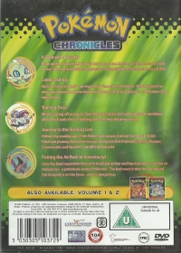Pokémon Chronicles Volume 3 (DVD) Box Art