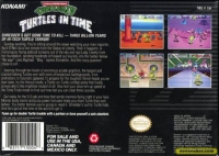 Teenage Mutant Ninja Turtles IV: Turtles in Time Box Art