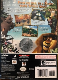 DreamWorks Madagascar - Player's Choice Box Art
