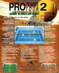 Pro Tennis Tour 2 Box Art