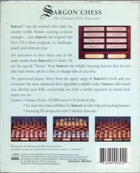 Sargon Chess (CD-i Case) Box Art
