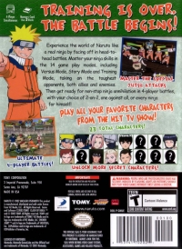 Naruto: Clash of Ninja 2 (Includes Limited Edition Naruto CCG card) Box Art