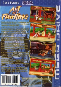 Art of Fighting Box Art