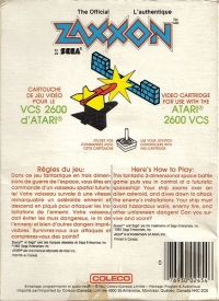 Zaxxon [CA] Box Art