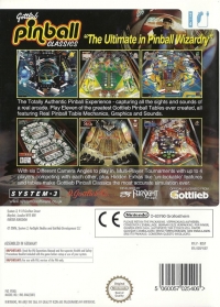 Gottlieb Pinball Classics Box Art