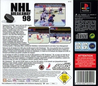 NHL Breakaway 98 Box Art