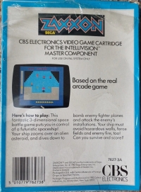 Zaxxon [UK] Box Art
