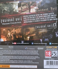 Resident Evil: Origins Collection Box Art
