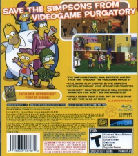 Simpsons Game, The (NeverQuest Poster) Box Art