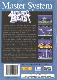 Altered Beast (Inmetro spine) Box Art