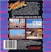 Street Fighter (disk) Box Art