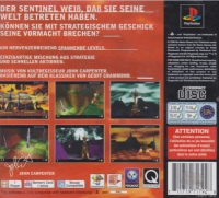 Sentinel Returns [DE] Box Art