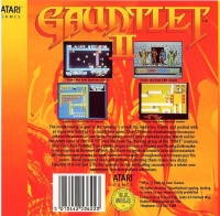 Gauntlet II (disk) Box Art