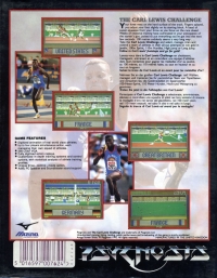 Carl Lewis Challenge, The Box Art