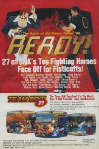 King of Fighters '96, The Box Art